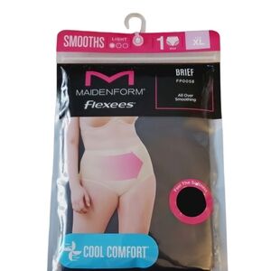 Maidenform Flexees Cool Comfort NWT All Over Smoothing Brief 750